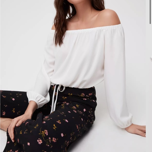 Aritzia Eleanora Blouse - White, XS - Picture 4 of 7